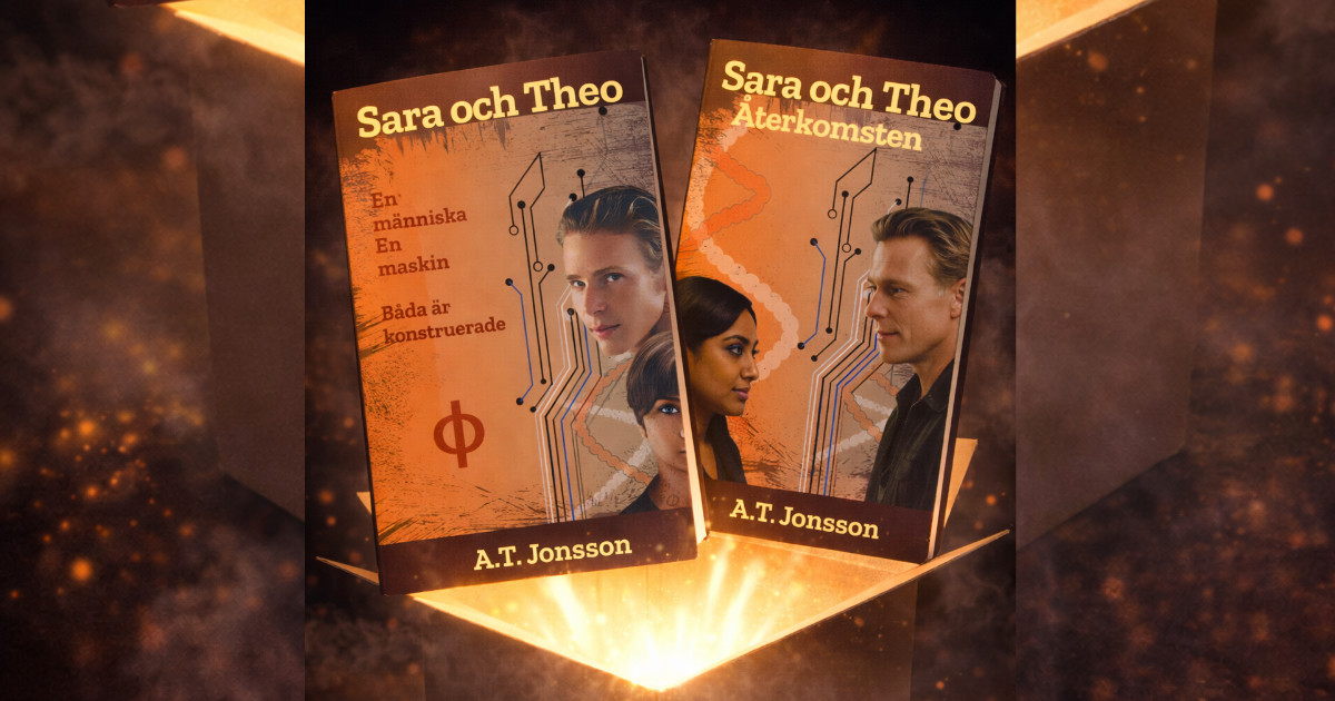 Nu finns böckerna om Sara och Theo ute
